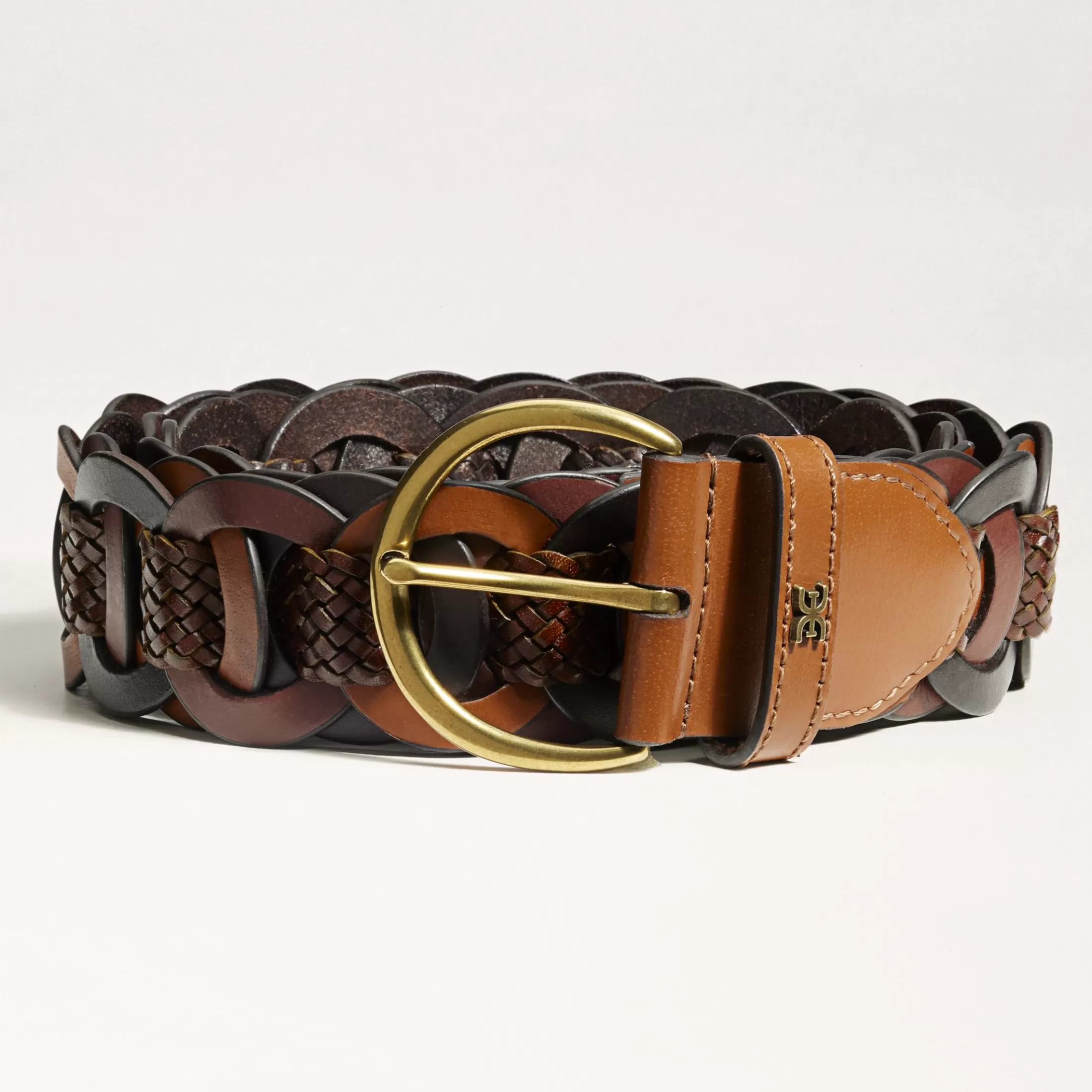 Womens Sam Edelman 38Mm Link Woven Belt