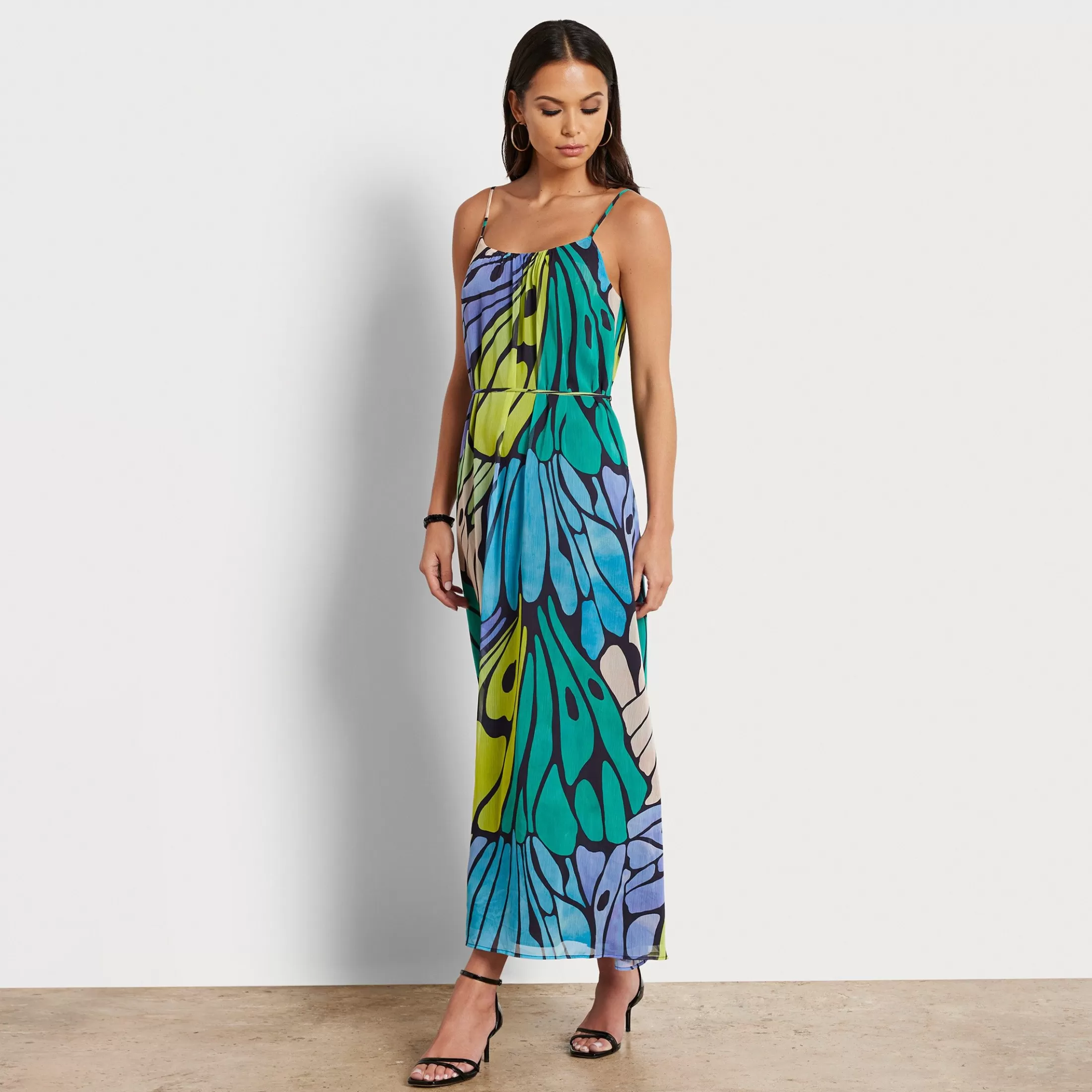 Womens Sam Edelman Butterfly Maxi Dress