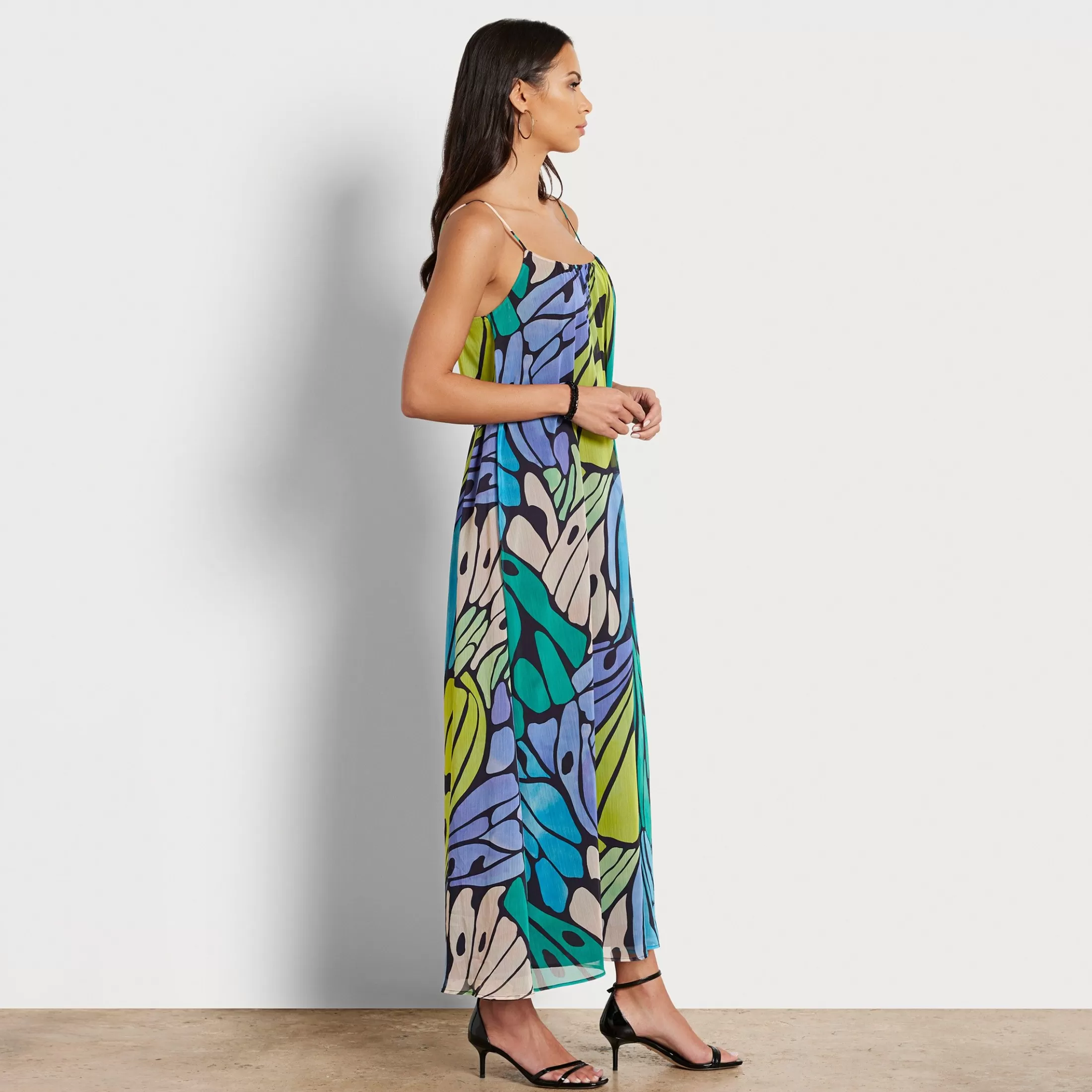 Womens Sam Edelman Butterfly Maxi Dress