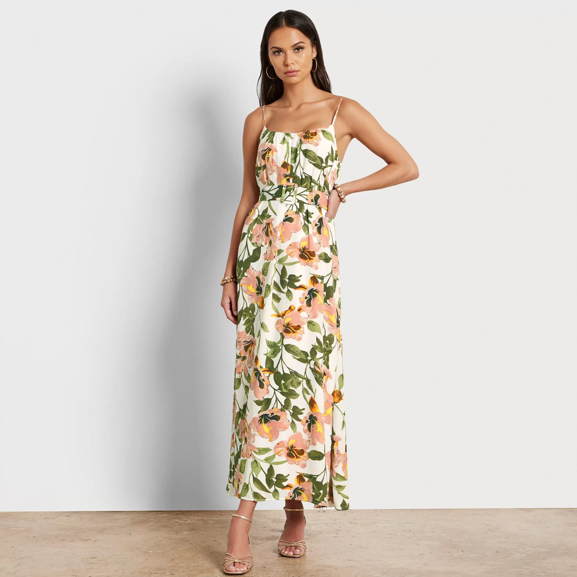 Womens Sam Edelman Floral Maxi Dress