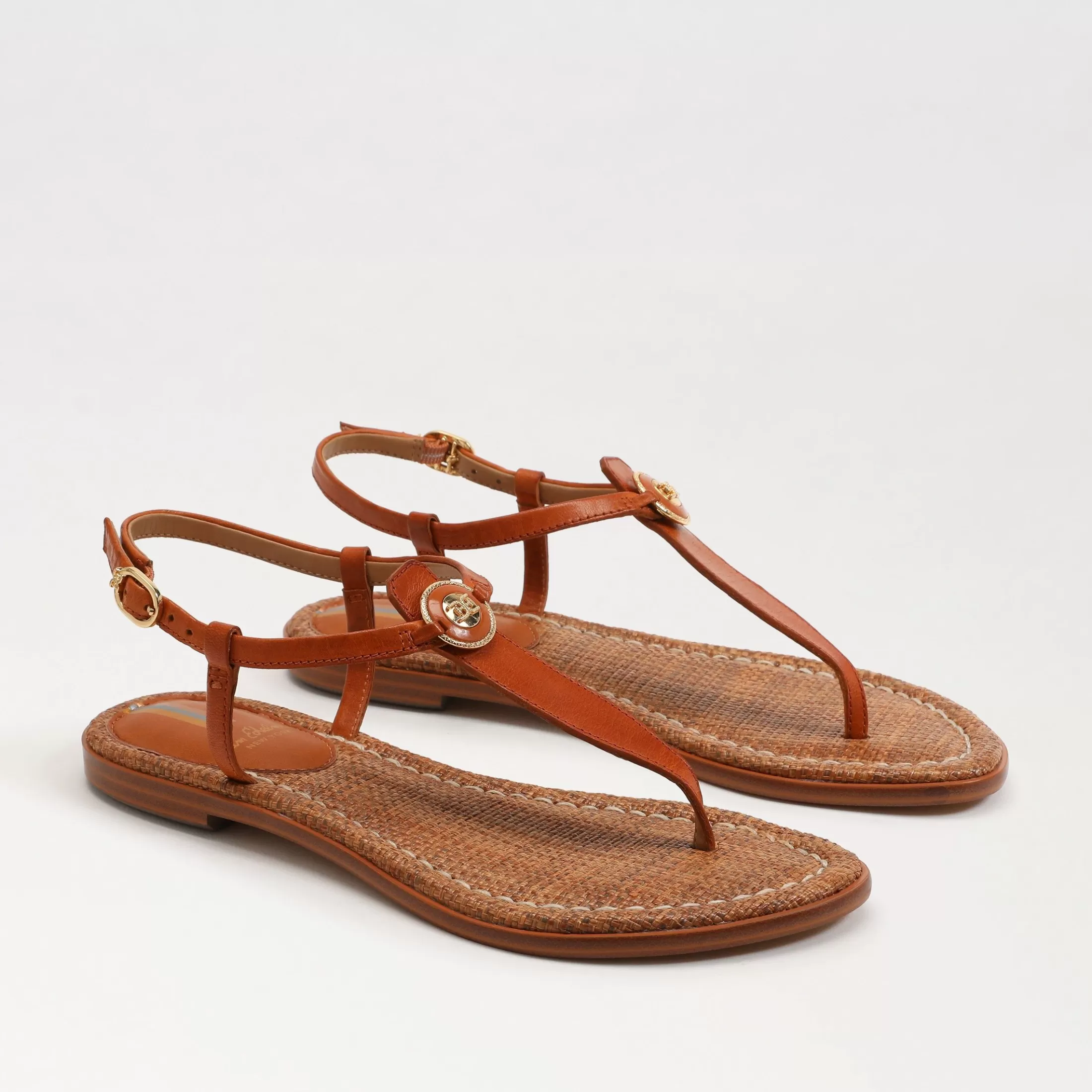 Womens Sam Edelman Gigi Signet Thong Sandal