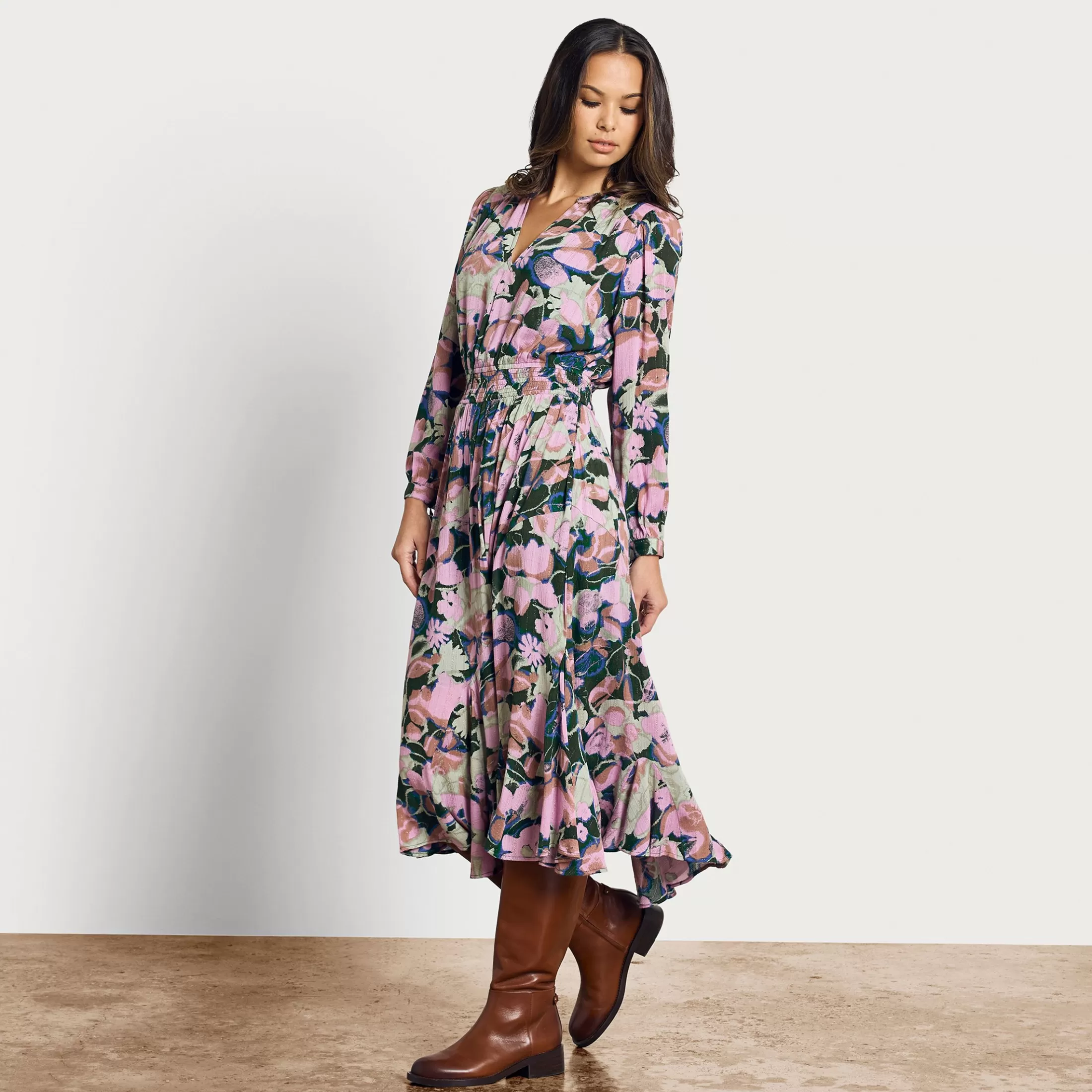 Womens Sam Edelman Izzie Midi Dress