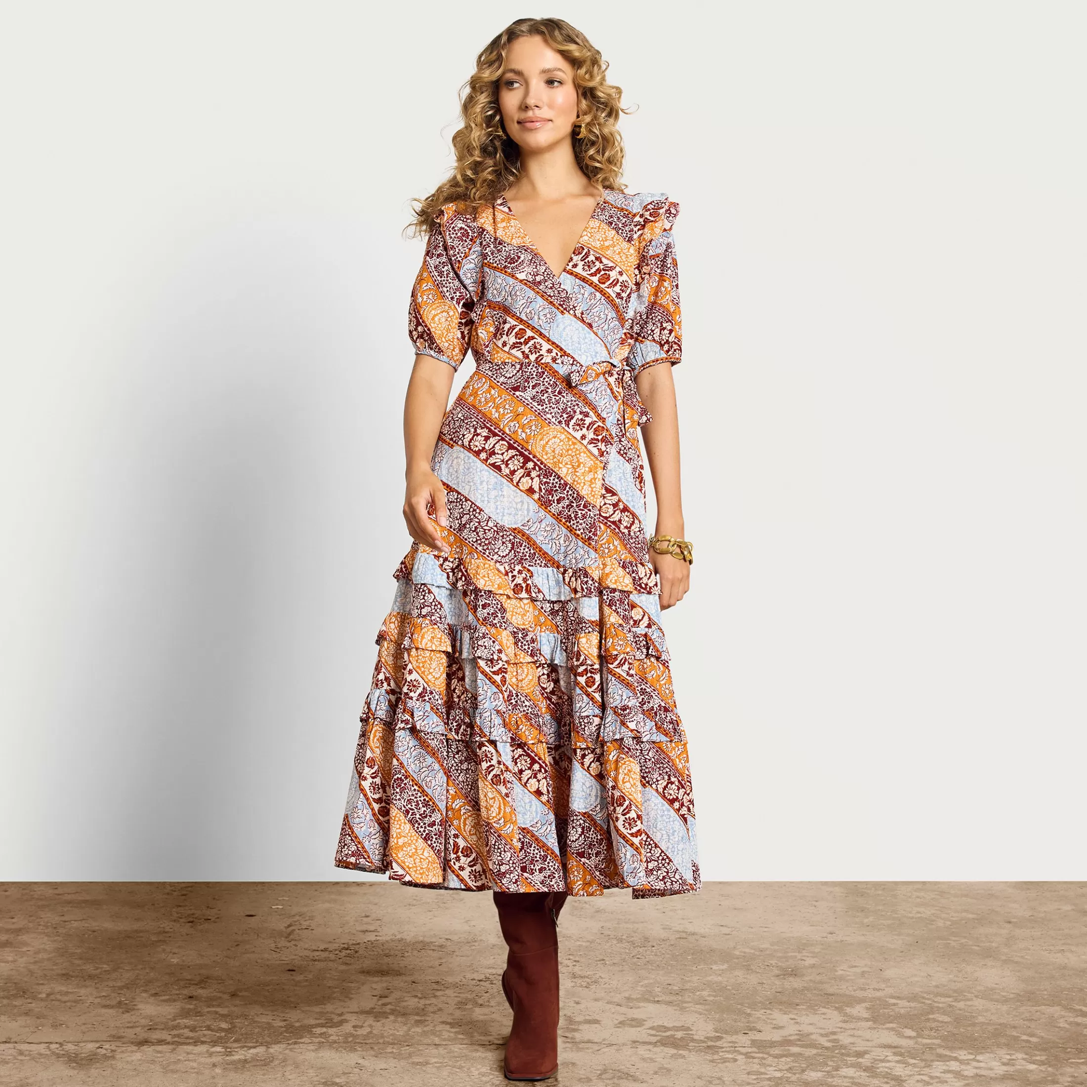 Womens Sam Edelman Ophelia Midi Dress