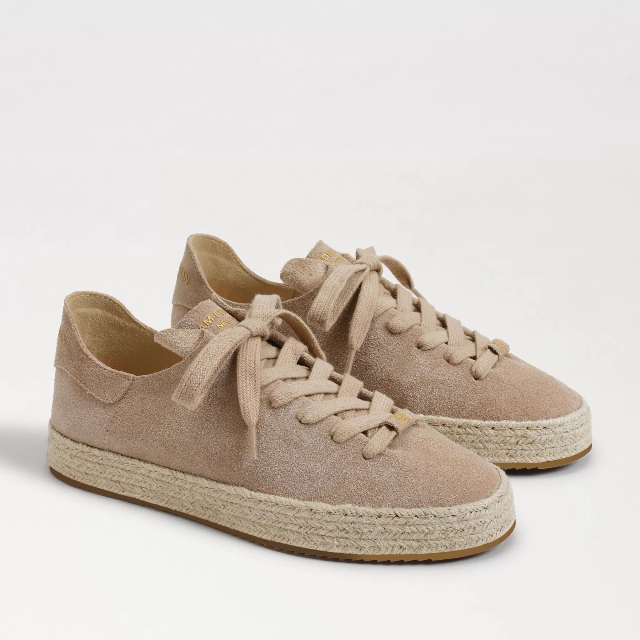 Womens Sam Edelman Poppy Jute Lace-Up Sneaker