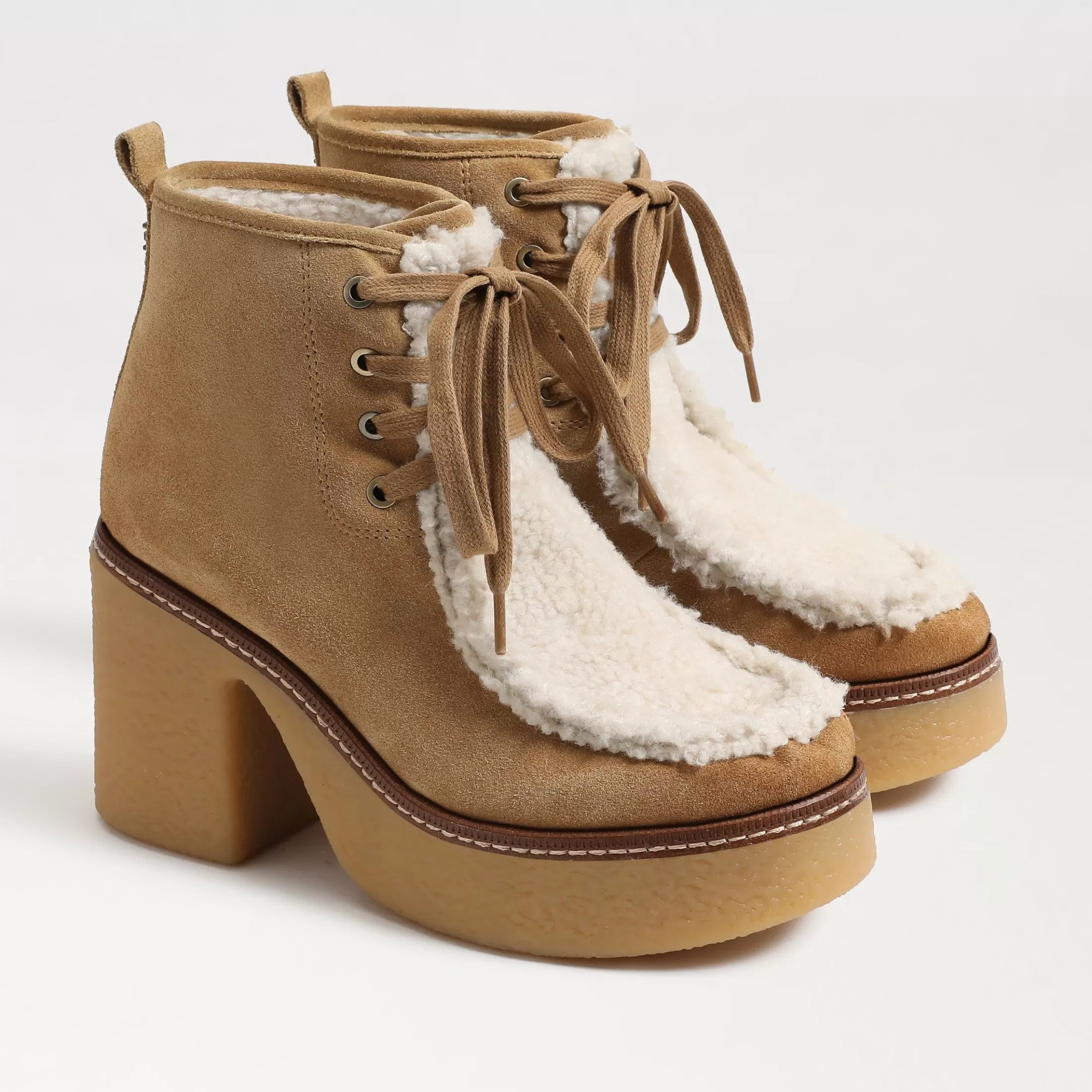 Womens Sam Edelman Shaw Lace Up Bootie