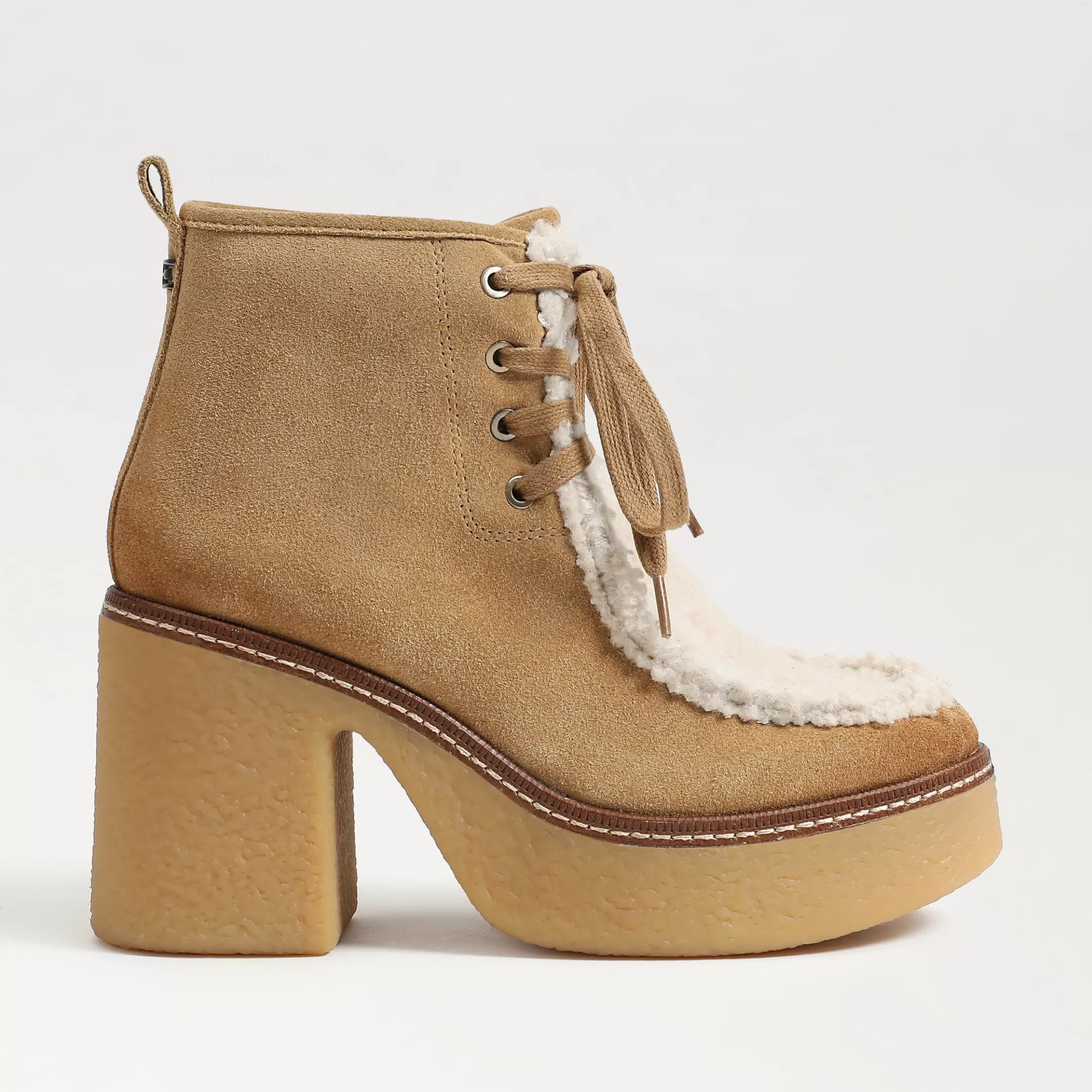 Womens Sam Edelman Shaw Lace Up Bootie